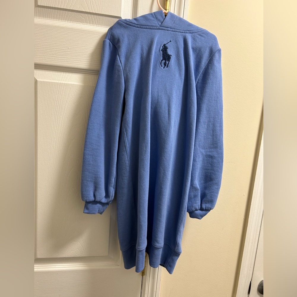 Polo hoodie dress